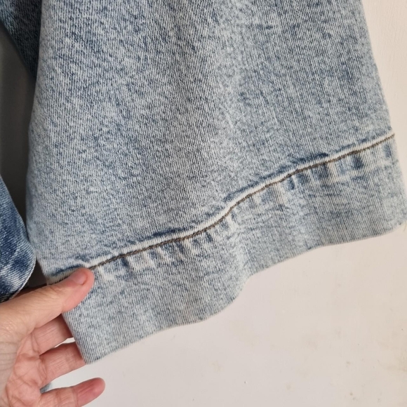 Trussardi jeans denim diamonte Embossed kimono. Size 42 uk 10/12 - Picture 4 of 7